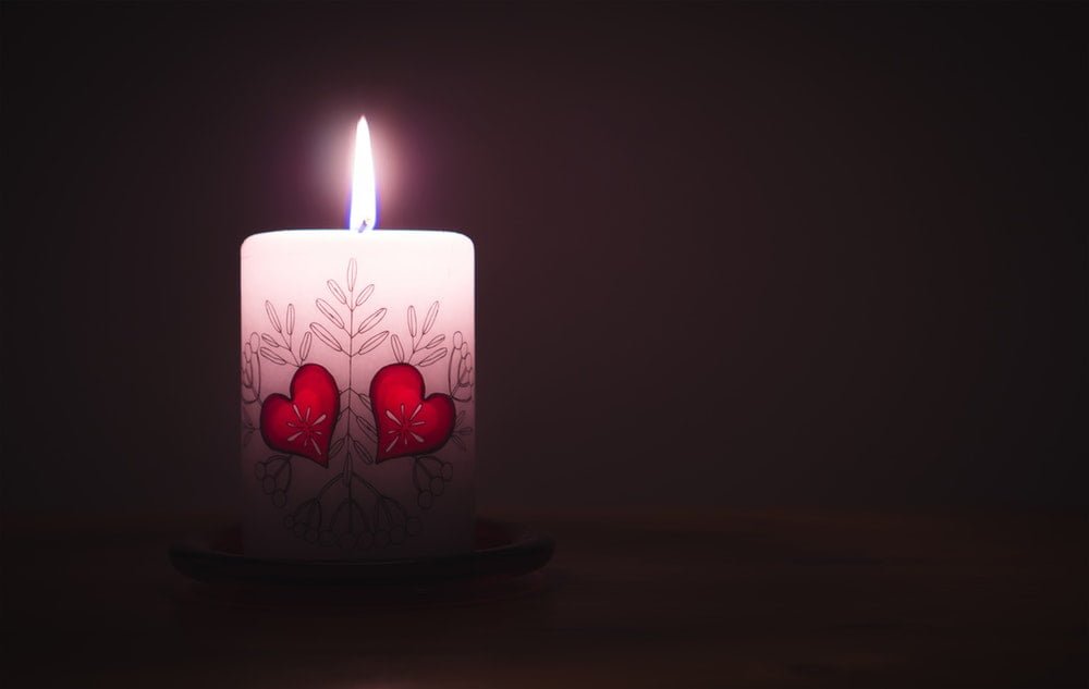 Candle Lit Room