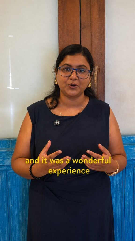 Parvarthy Testimonial