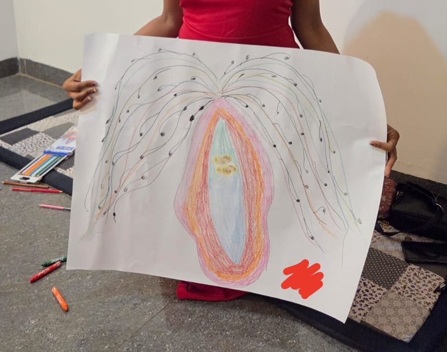 Vulva Art workshop in Sangam Couples Retreat, 2026